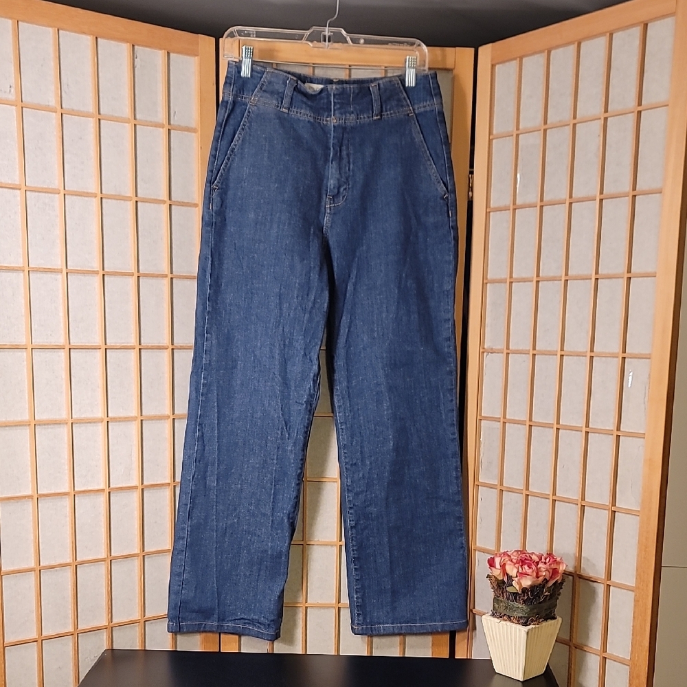 Pilcro Designed in Philadelphia Wide Leg Jeans – Medium Wash